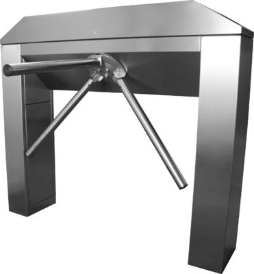 Bi-direction Stainless Steel Brushed access control tripod turnstiles for Swimming Hall