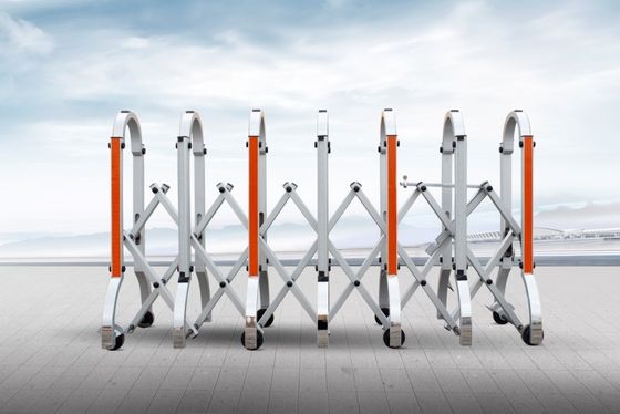 Aluminium Alloy Portable Crowd Control Gates , Temporary Barrier Gate