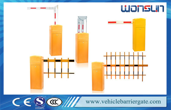 IP44 Bi - directional Automatic Boom Barrier Gate Arm For Infrared Photocells