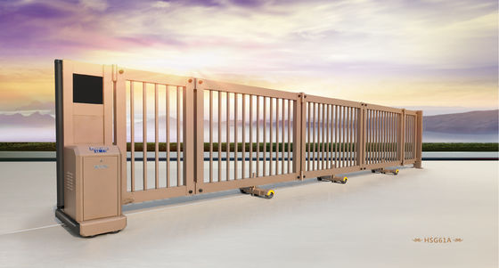 Automated Telescopic motorised sliding gate With Anti- Climb Photo Cell