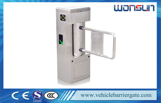 High Class Turnstile Entry Swing Barrier Gate Systems For Upscale Community