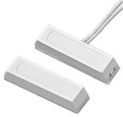 NO / NC 50 mm Gap Grey Alloy Magnetic Door Contact Switch for Steel Doors