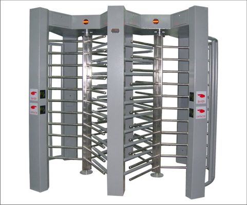 SS 304 turnstiles chân máy điện hoàn toàn tự động Ba-Wing kiểm soát truy cập
