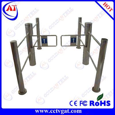 GAT-610 RFID pintu pagar, IR sensor pintu putar (card reader RFID & IR sensor untuk opsi)