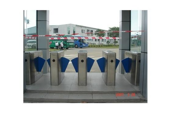 Intérieur deux directionnels Barcode aile accès contrôle tourniquets pour état foires RS232 CE OEM
