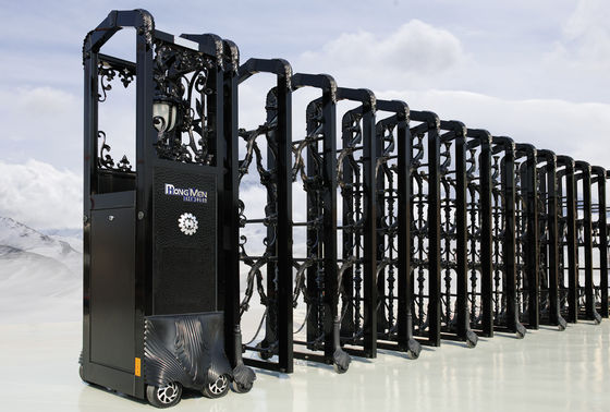 メインゲートのための理性的なモーターを搭載する無軌道の自動折るゲート