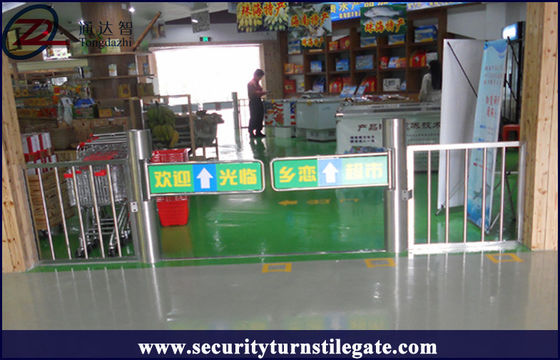 Automatic electronic turnstile / 304 stainless counter Pedestrian Barrier Gate