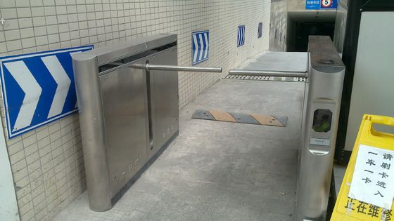Porte de barrière de tourniquet de taille de taille de baisse de bras avec le système de papier de code à barres de billet