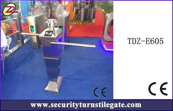 OEM Robot Drop Arm Barrier Security Turnstiles with TCP / IP interface