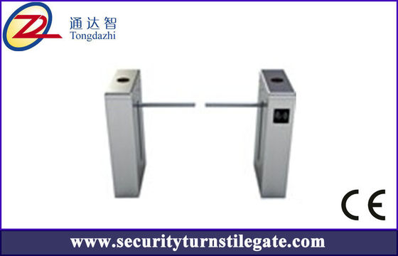 Pedestrian Access Control LED Jatuhkan Arm Barrier Security Electronic Turnstile