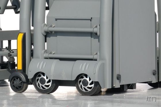 Trackless Tubular Profiles Automatic Front Door Gate Retractable With Security IR Sensor