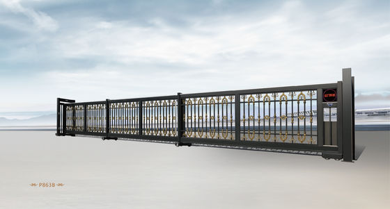 برقی تلسکوپی اتوماتیک کشویی درب لب زیرین برای مسکونی