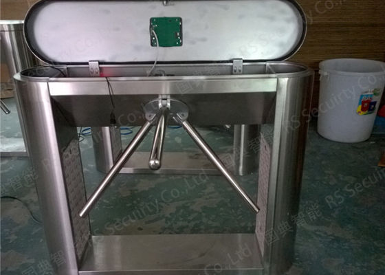 304 Turnstile van de roestvrij staaldriepoot de Toegangsturnstile van de Poortveiligheid Poort