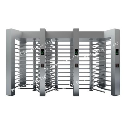 Stainless Steel Full Height Turnstile Automatic Security Tri-Channnel Turnstile Gate