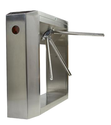 50/60Hz RFID Karten-numerisches Steuereinarmige halbhohe Drehkreuz-Sicherheitssysteme