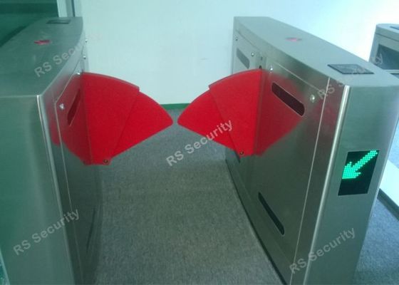 امنیت خودکار فلپ ضد آب مانع دروازه برقی دو بال گردان
