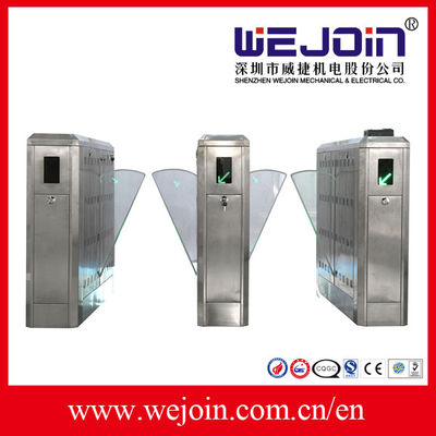 kontrol akses gerbang flap barrier dengan Bi-arah passing