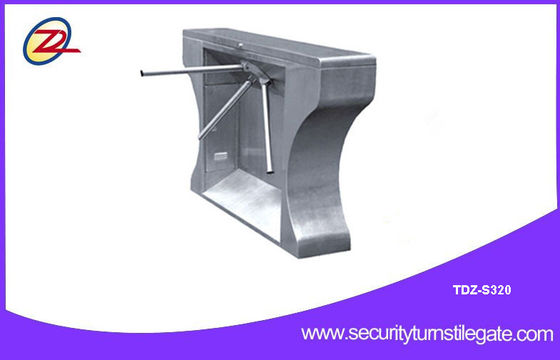 TCP/IP/RFID-turnstile van de roestvrij staaldriepoot poort met etiketteringssysteem voor toneel