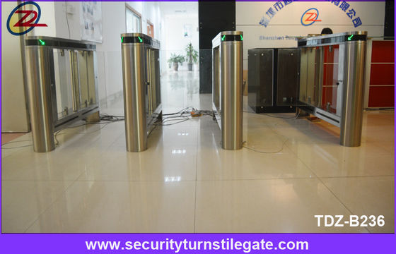 Créneau de vitesse de bâtiment, barrière d'oscillation de système d'assistance d'empreinte digitale