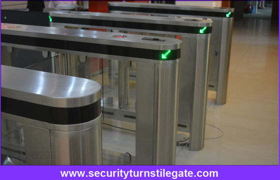 Créneau de vitesse de bâtiment, barrière d'oscillation de système d'assistance d'empreinte digitale