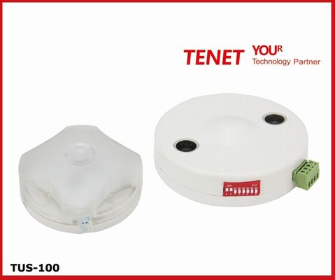 Do indicador ultra-sônico interior do detector da forma diferente lâmpadas conduzidas vermelhas e verdes para o sistema de orientação de estacionamento