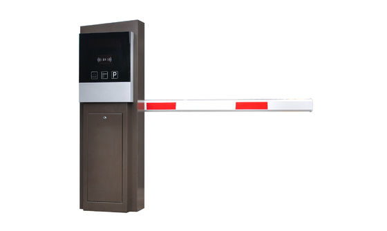 Porta automática completa da barreira com controlador do acesso