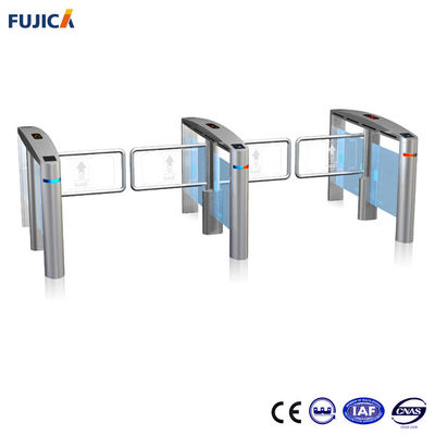 Siêu thị Intelligentized Swing Barrier thép không gỉ với DC Brushless Motor
