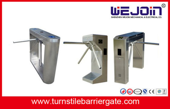Supermarket Keselamatan Tripod Turnstile Barrier Gate untuk Pelanggan Access Manajemen
