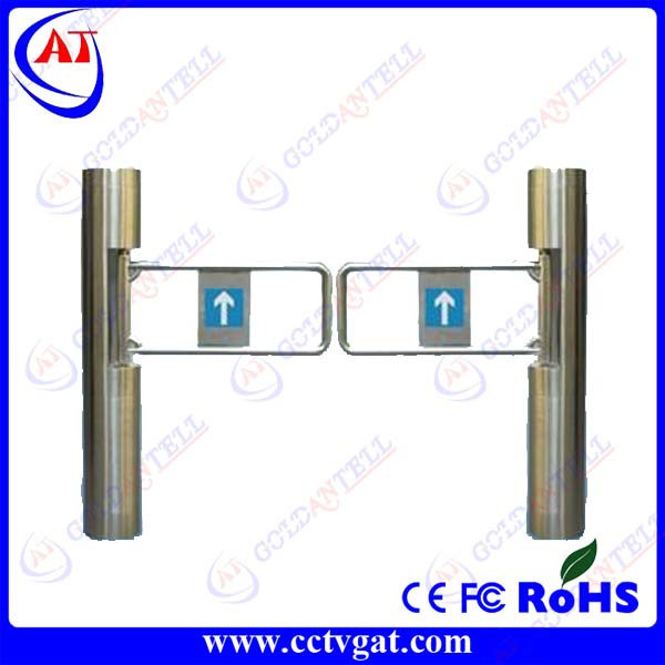 GAT-610 RFID pintu pagar, IR sensor pintu putar (card reader RFID & IR sensor untuk opsi)