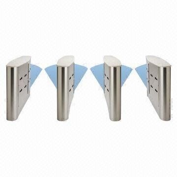 Optische Turnstiles/Klepbarrières/Snelheidspoorten met IP65 Classificatie en Unidirectionele Kaartlezing