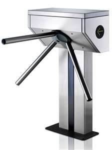 CE ได้รับการอนุมัติในร่ม / กลางแจ้ง RS485 การสื่อสารรีเลย์ / TTL ขาตั้งกล้อง Turnstile FJC-Z3328