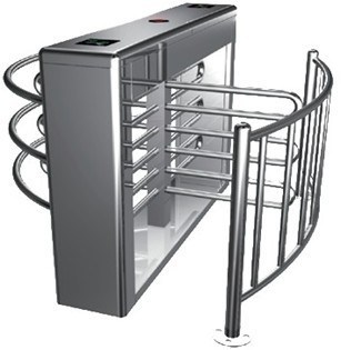 Bidirecional direção rotação automática completa Turnstile de altura com visor LED para Apartamento