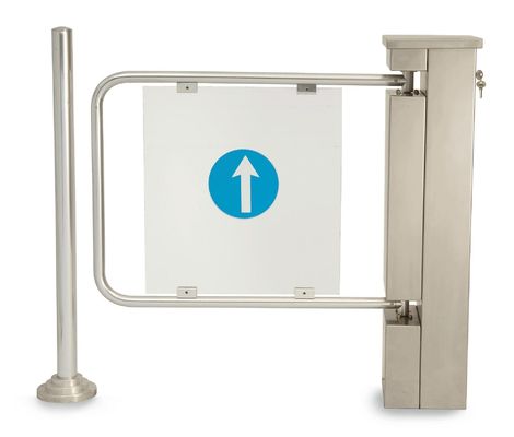 SUS304 SEWO Automatically Swing parking barrier Gates in Subway, Bus Stations