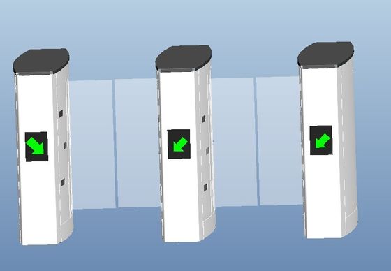 Intelligent RS485 interface self check and alarm function Optical Turnstiles
