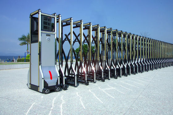 Trackless Operation Wireless Automatic Folding Gate of LED Display
