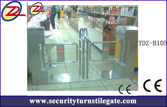RS485 Electronic Entry Supermarket Turnstile Security Products OEM