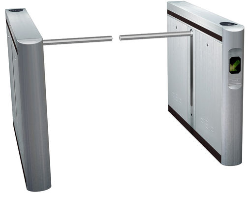 SS304 Stainless Steel Drop Arm Gate Handicap Flap Tripod Turnstiles Lane Width 1100mm