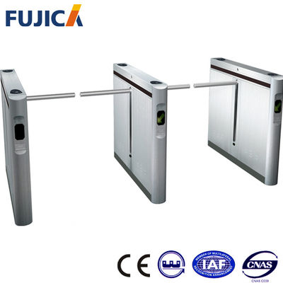 SS304 Stainless Steel Drop Arm Gate Handicap Flap Tripod Turnstiles Lane Width 1100mm