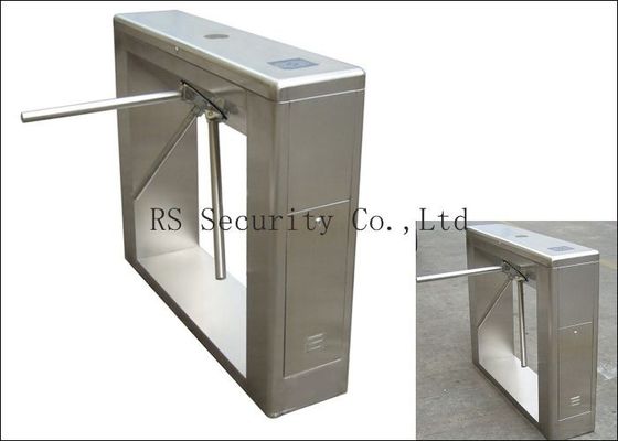 Visitor Management Tripod Turnstile Gate , Card Reading Tripod Turnstile