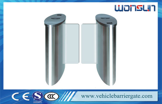 Supermarket Pedestrian Access Control High Security Swing Barrier Systems