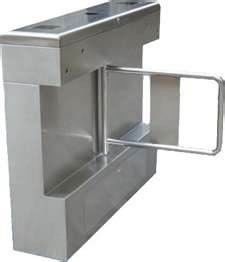 304 Grade Stainless Steel RS485 Bridge-type Swing Barrier Gates (ST-9024A)