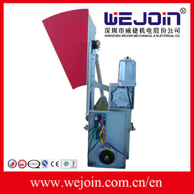 Waist Height Optical Turnstile Flap Barrier Gate In Red / Yellow /  Blue / Green / Purple