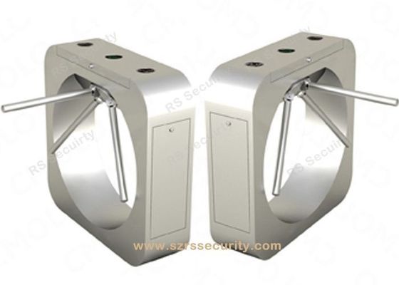 Luxury Pedestrian Waist Height Turnstiles Tripod Door Access System