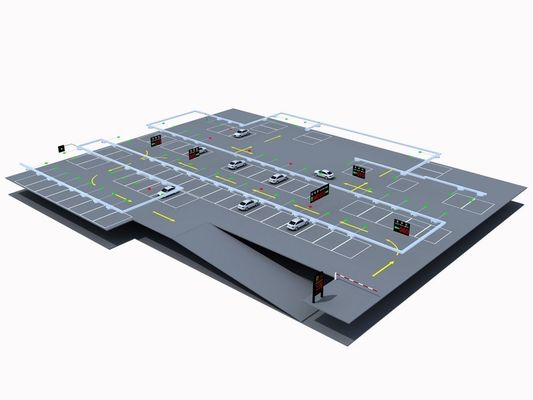 Czujnik magnetyczny Inteligentny samochód Orientacji Parking System do montażu wewnątrz, na lotniskach iw hotelach